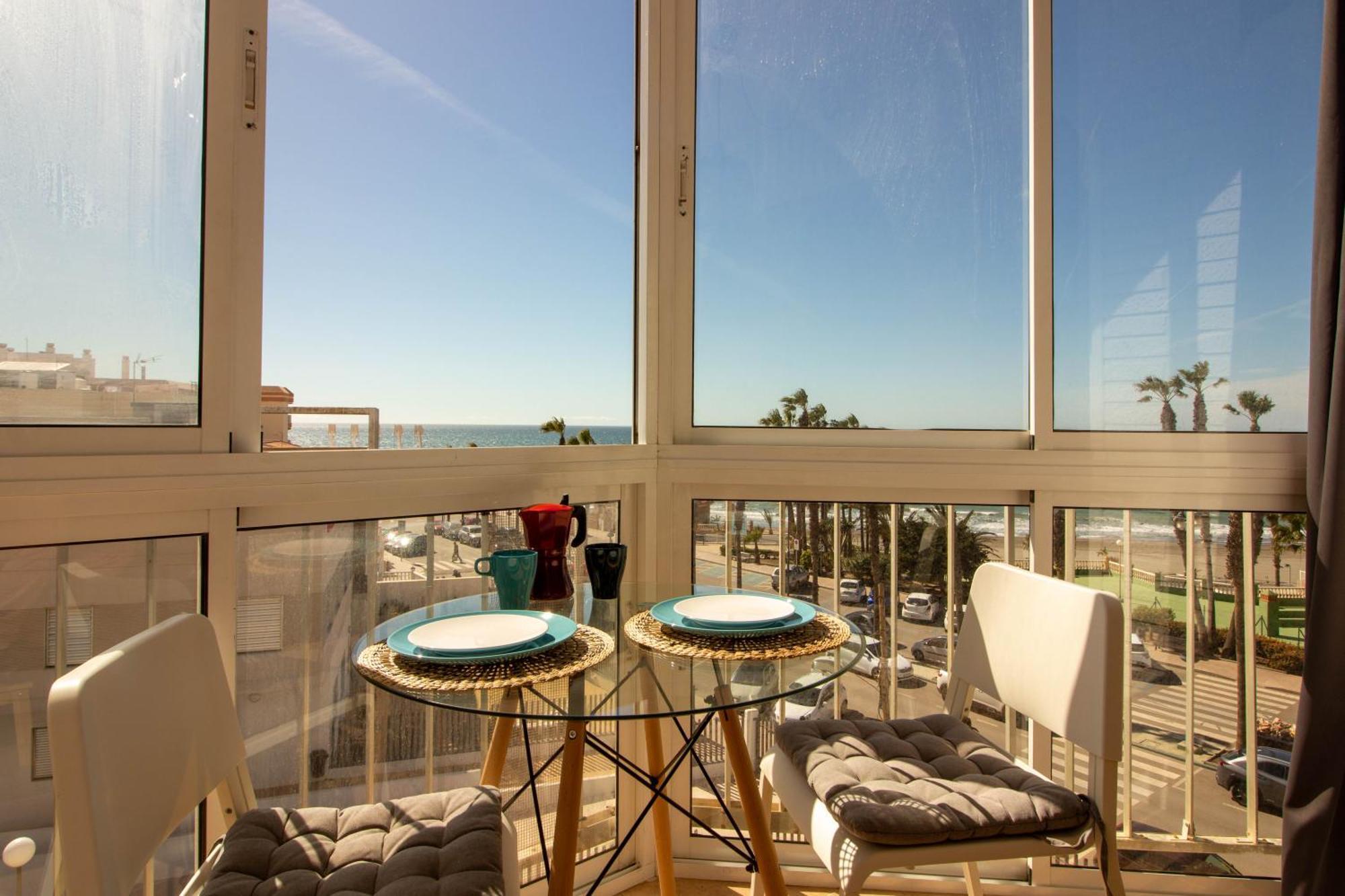 Апартаменты Ruselo 308. Loft En Paseo Maritimo De Torrox Costa Экстерьер фото