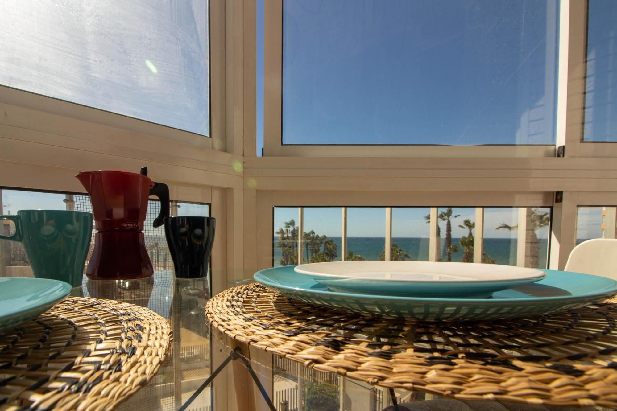 Апартаменты Ruselo 308. Loft En Paseo Maritimo De Torrox Costa Экстерьер фото