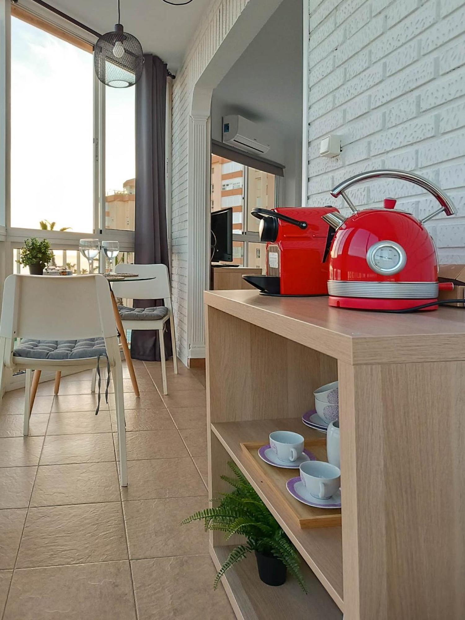 Апартаменты Ruselo 308. Loft En Paseo Maritimo De Torrox Costa Экстерьер фото