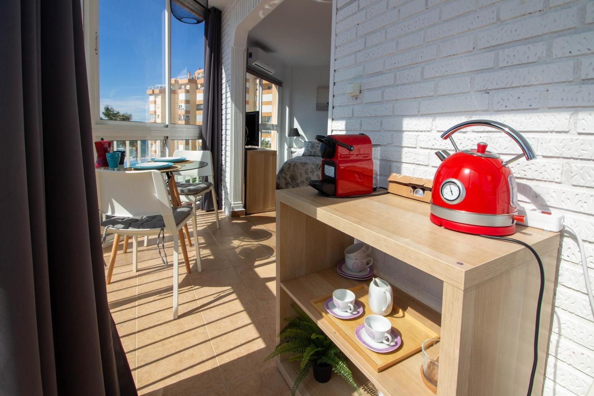 Апартаменты Ruselo 308. Loft En Paseo Maritimo De Torrox Costa Экстерьер фото
